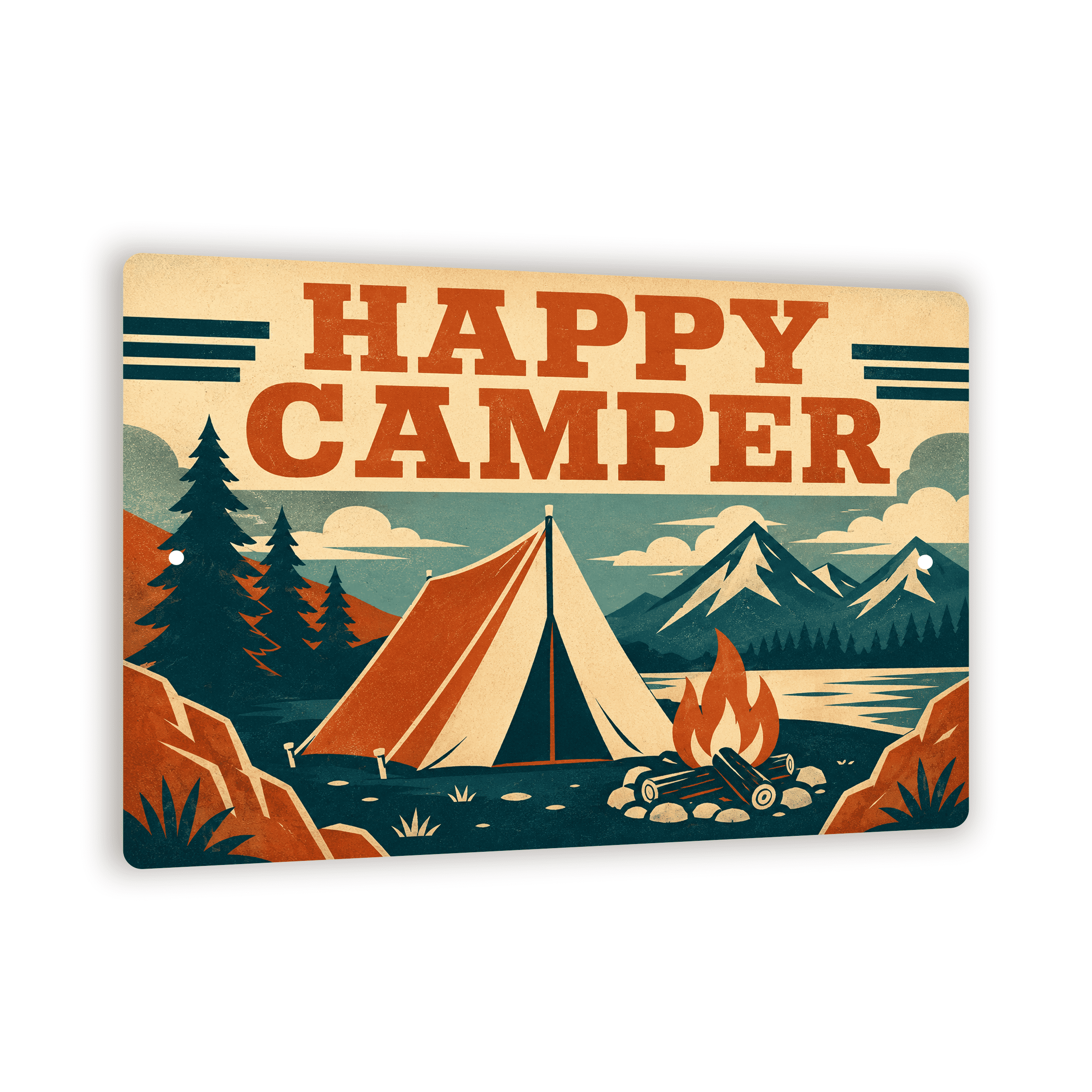 Happy Campers Signs for Home Decor