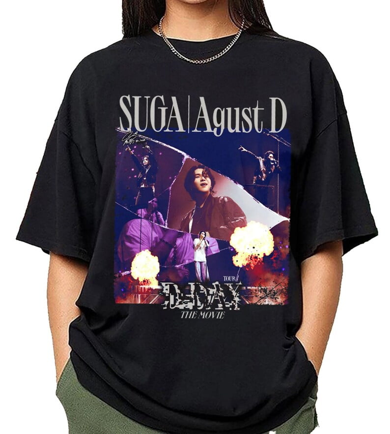 防弾少年団(BTS) - SUGA Agust D D-DAY the FINAL 限定 Tシャツ ユンギ BTS SUGA Agust D D-DAY Tシャツ ユンギ AgustD
