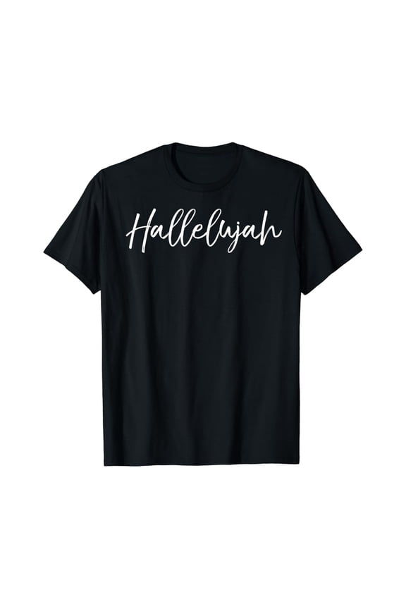 Vintage Hallelujah Shirt For Women Christian Praise & Worship Tshirt Best Birthday Gifts
