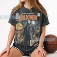 thumbnail image 1 of Vintage Halloween 1978 Comic Shirt, Michael Myers Graphic Tee, Retro Horror Slasher Movie T-Shirt, 1 of 5