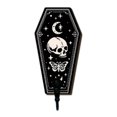 thumbnail image 1 of Vintage Halloween Decor with Coffin Shape and Metal Hook, Decorative Wall Hook for Entryway and Halloween Wall Decor for Spooky Season, Gothic Halloween Decor Single Piece for, 1 of 5