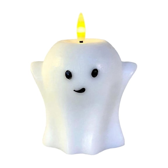 Vintage Halloween Decor,Halloween Themed Cute Ghost Resin Ornament Lamp Creating Scary Vibes During Halloween Season With Its Eerie Devise Ideal Decor For Halloween Party Or Home