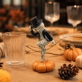 thumbnail image 1 of Vintage Halloween Decor Mini Resin Figures, Mummy-Wrapped Pumpkin Resin Ornament with Spooky Festive Face for Desktop Shelf Party Ghost Festival, Cute Halloween Decor, Spooky Miniature, 1 of 5