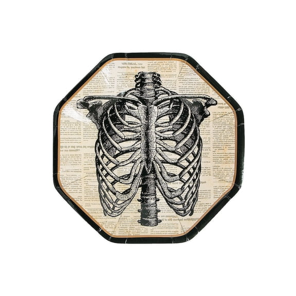 Vintage Halloween Dessert Plates (8Pc) - Party Supplies - 8 Pieces