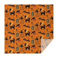 thumbnail image 1 of Vintage Halloween Elements Pattern Square Tablecloth,Waterproof Square Table Cover,Wipeable Spillproof Washable Table Cover for Home Kitchen Party Decor 52"x52"(132x132cm), 1 of 6