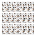thumbnail image 1 of Vintage Halloween Pattern Summer Placemats Table Placemats Set Of 6-Linen Kitchen Washable Placemats Table Mats 11.8"x17.7" Non-Slip Heat Resistant, 1 of 5