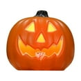 thumbnail image 1 of Vintage Halloween Pumpkin Lantern - Battery Powered Light Up Pumpkin Decor with Classic Design for Indoor Outdoor Use - Festive Tabletop, Garden, and Haunted House Tabletop Decorations, 1 of 5