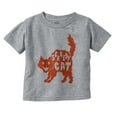 thumbnail image 1 of Vintage Halloween Scaredy Cat Cute Youth T Shirt Tee Girls Infant Toddler Brisco Brands 12M, 1 of 5