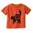 thumbnail image 1 of Vintage Halloween Scaredy Cat Cute Youth T Shirt Tee Girls Infant Toddler Brisco Brands 12M, 1 of 5