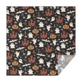 thumbnail image 1 of Vintage Halloween Scene Pattern Square Tablecloth,Waterproof Square Table Cover,Wipeable Spillproof Washable Table Cover for Home Kitchen Party Decor 42"X42"(107x107cm), 1 of 6