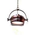 thumbnail image 1 of Vintage Hallway Nautical Copper Big Ceiling Pendant Hanging Light home decor, 1 of 4