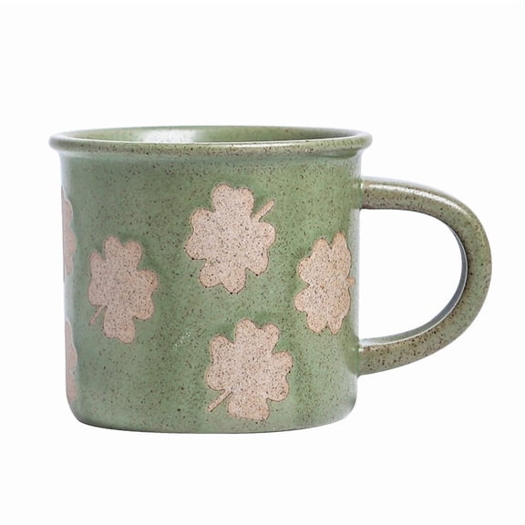 Vintage Hand-Painted Ceramic Coffee Mug - 250ml American-Style Coffee and Tea Mug for Home and Office Use
