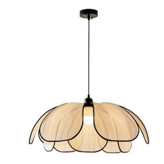 Vintage Hand-Woven Lotus Dining Room Chandelier Bedroom Living Room Lamp E27 Lamp Head 3 Color Light AC85-265v,1 * Chandelier