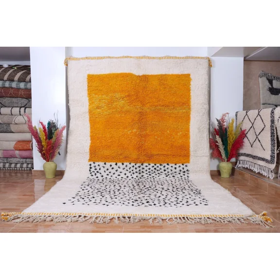 Vintage HandKnoted Wool Moraccan Area Rug Moroccan Living Room, Bedroom, Hallway,nursary all Type indoor Not For Bathroom.