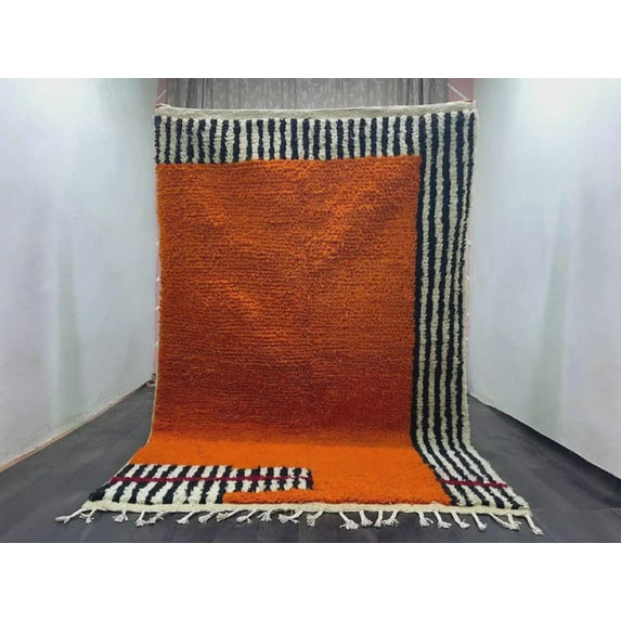 Vintage HandKnoted Wool Moraccan Area Rug Moroccan Living Room, Bedroom, Hallway,nursary all Type indoor Not For Bathroom.
