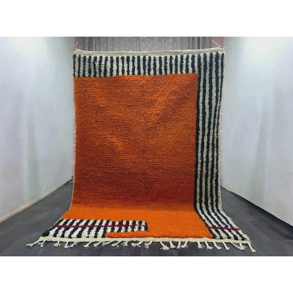 Vintage HandKnoted Wool Moraccan Area Rug Moroccan Living Room, Bedroom, Hallway,nursary all Type indoor Not For Bathroom.