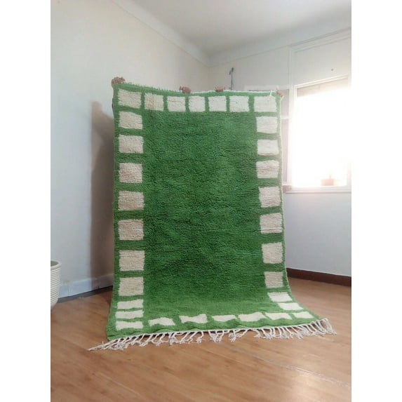 Vintage Handwovwn Wool Moraccan Area Rug Moroccan Living Room, Bedroom, Hallway,nursary all Type indoor Not For Bathroom.Handmade Carpets.