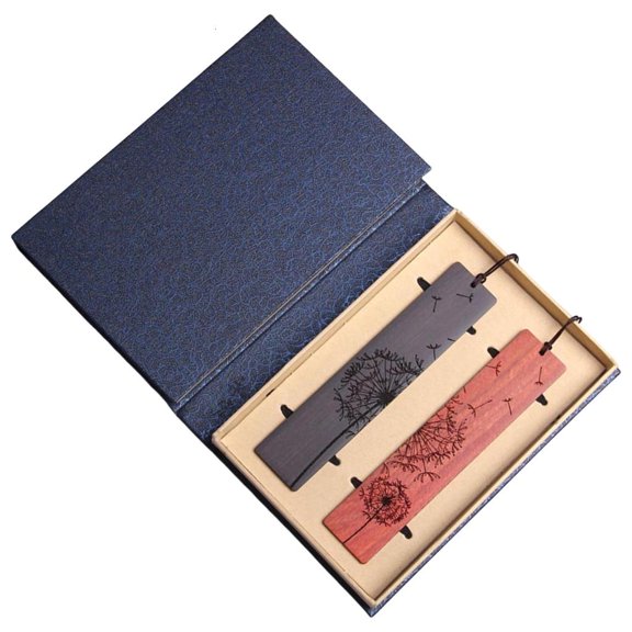 Vintage Handmade Page Mark Engraved Book Marks with Pendant for Book Lovers Gift