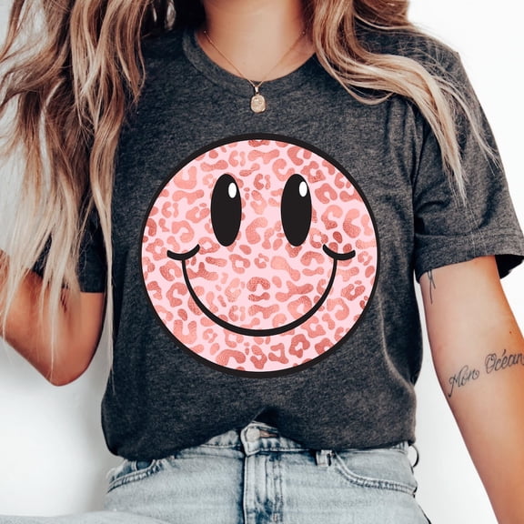 Vintage Happy Face Boho Women Retro Smiley Face Cute Emoji Happiness Positivity - Perfect Gifts For Everyone