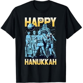 Vintage Happy Hanukkah Vintage Group Holiday Classic T-Shirt S-5XL Trending Birrthday Tee Gifts Vintage Tee -Birthday Gifts