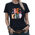 thumbnail image 1 of Vintage Happy to See Your Face Graphic Tees Women's Colorful Retro Streetwear Shirt, 1 of 4