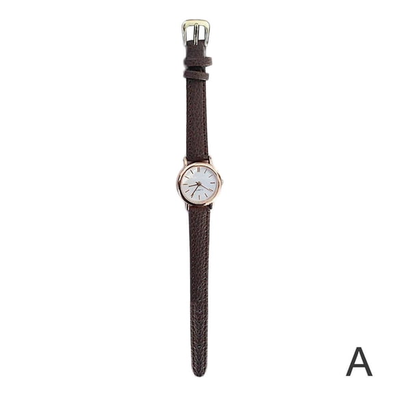 Vintage Harajuku Student Men and Women Quartz Couple Watch Belt