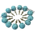thumbnail image 1 of Vintage Hardware Jute Knobs Rope Knot Drawer Pulls and Knobs for Cabinets Lot OF 12, 1 of 5