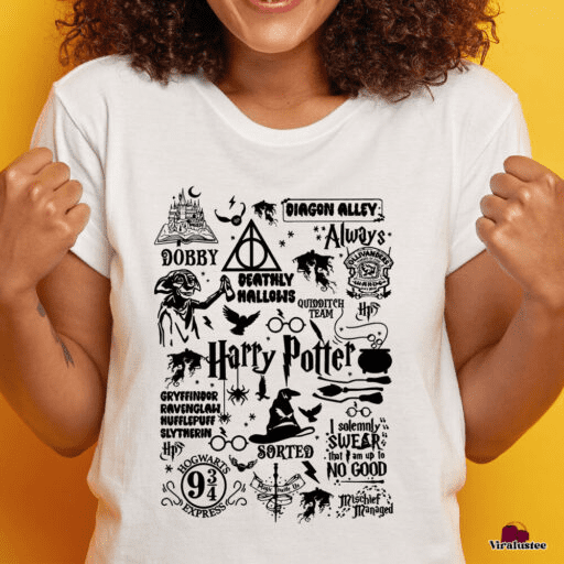 Vintage Harry Potter Wizarding World Hogwarts Shirt Harry Potter Shirt Walmart