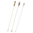 thumbnail image 1 of Vintage Hat Pin Classic Long Handle Geometric Hatpin And Hollow Out Pearl Stick Lapel Pins Pack of 3, 1 of 5