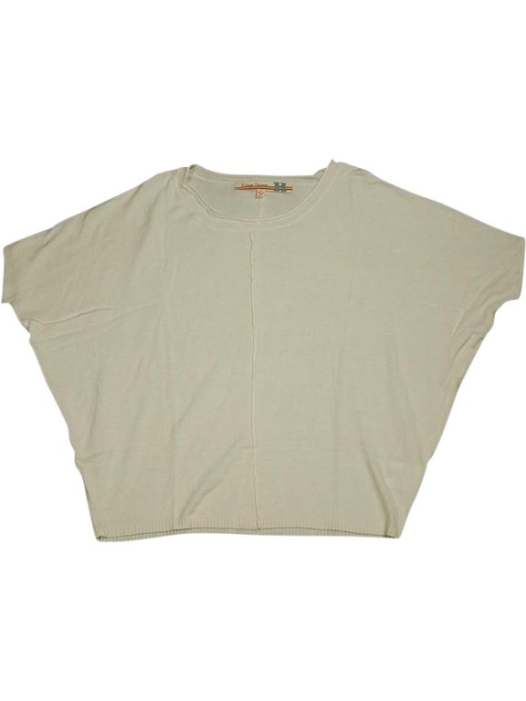 - Big Girls' Short Sleeve Sweater 29041-16 (Ivory)