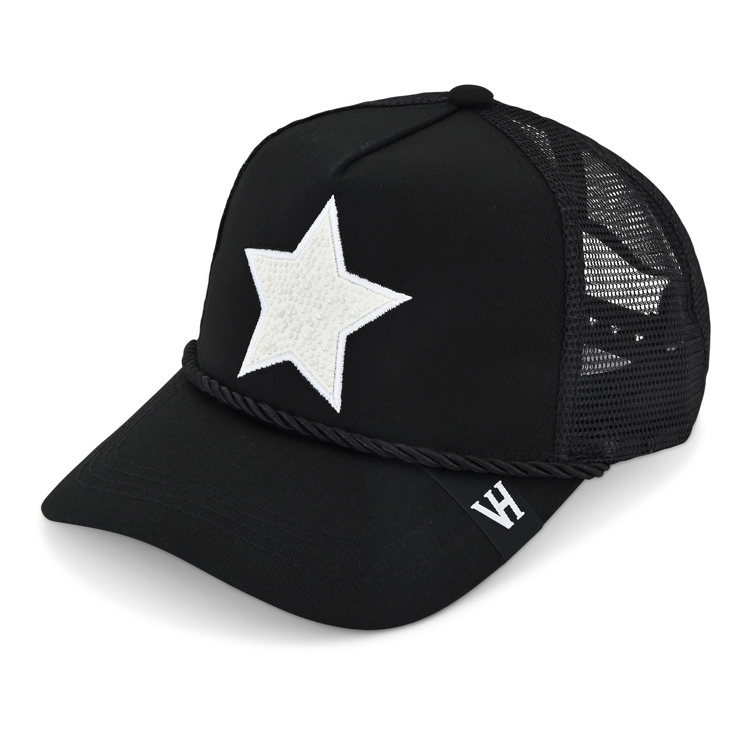 Unisex Black 3 Western Trucker Hat Vintage Cowboy Country Cute Baseball Cap Black American Cowgirl Trucker Hat | Western Hats  main image 2