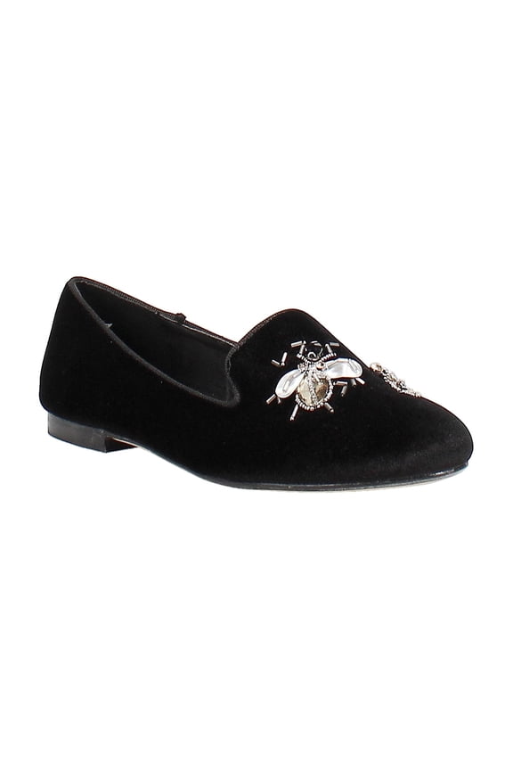 | Sue Velvet Flats | Black | Size 8.5