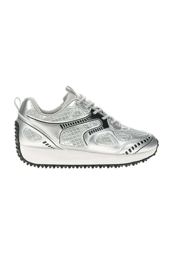 Womens Apollo Metallic Lace Up