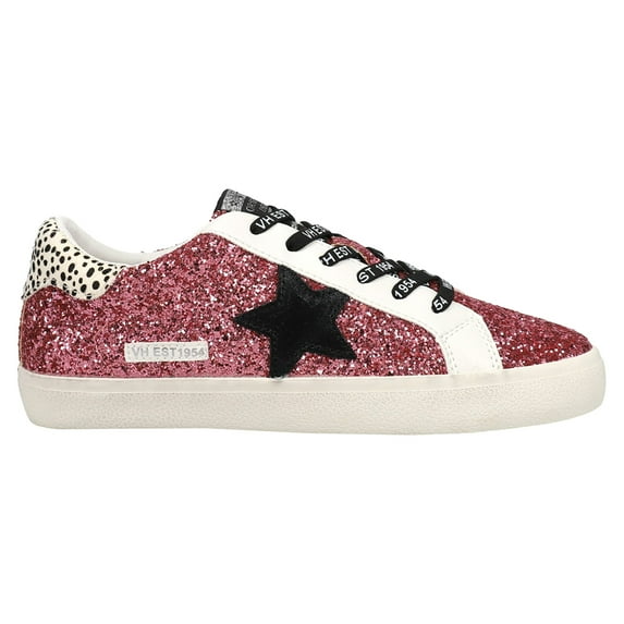 Vintage Havana Womens Flair Glitter Polka Dot Slip On Athletic Sneakers Ca