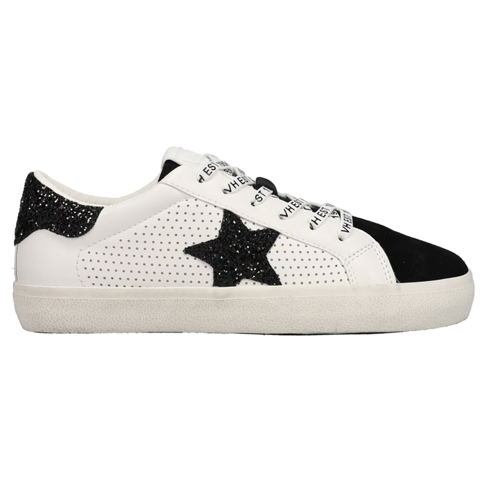 VINTAGE HAVANA Womens Gadol Perforated Slip On Sneakers Shoes Casual - Blac Vintage Havana Womens Gadol Glitter Slip On Sneakers Casual Shoes