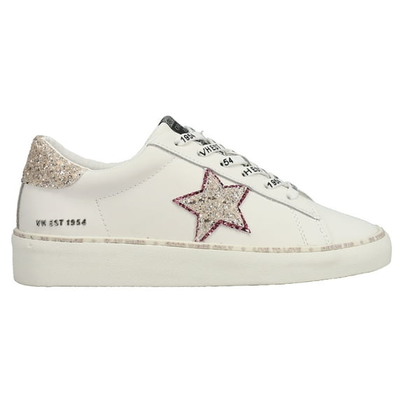 Vintage Havana Womens Galit Glitter Lace Up  Athletic Sneakers Casual Shoes