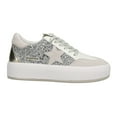 thumbnail image 1 of Vintage Havana Womens Ream Glitter Metallic Slip On Platform  Athletic Snea, 1 of 5