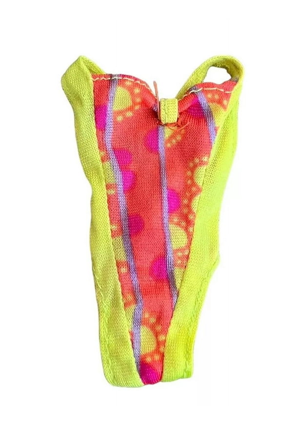 Hawaiian Fun & Skipper Swimsuits Bikini Bright Neon 1990
