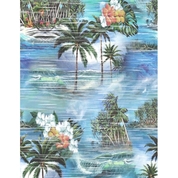 Vintage Hawaiian Graphic Notebook