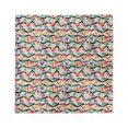 thumbnail image 1 of Vintage Head Scarf, 80s Memphis Geometrical, Head Wrap, 3 Sizes, by Ambesonne, 1 of 2