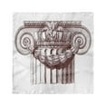 thumbnail image 1 of Vintage Head Scarf, Antique Column Roman, Head Wrap, 3 Sizes, by Ambesonne, 1 of 2