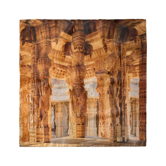 Vintage Head Scarf, Famous Monument, Head Wrap, 3 Sizes, by Ambesonne