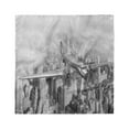 thumbnail image 1 of Vintage Head Scarf, Flying Plane on New York, Head Wrap, 3 Sizes, by Ambesonne, 1 of 2