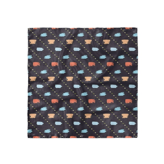 Vintage Head Scarf, Hand Drawn Retro Image, Head Wrap, 3 Sizes, by Ambesonne