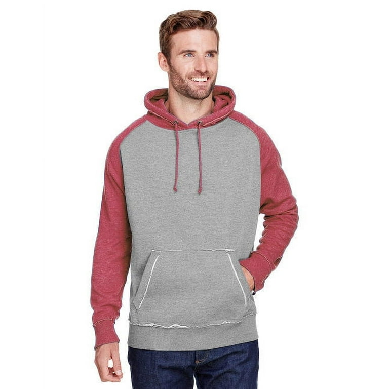 Vintage Heather Hooded Sweatshirt 1.46 oz Cozy Up in Style Walmart