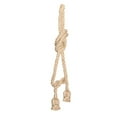 thumbnail image 1 of Vintage Hemp Rope,Retro Hemp Rope Hanging Light Pendant Light Fixture E27 Base,Ceiling Light Lamp for Dining Hall Restaurant Bar Lighting Farmhouse ,110V [2 Holder], 1 of 7