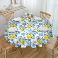 thumbnail image 1 of Vintage Herbs Round Tablecloth Waterproof Wedding Decor Table Cover Xmas Home Decorative Tablecloth, 1 of 7