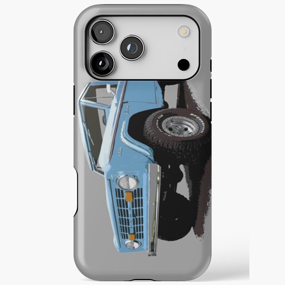 Vintage Heritage 4x4 Offroad American SUV Tough iPhone Case 11 through 17 Pro Max