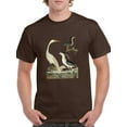 thumbnail image 1 of Vintage Heron Family T-Shirt Men -Alexander Wilson Designs, Male Small, 1 of 4
