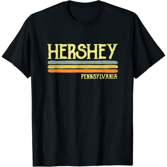Vintage Hershey Pennsylvania PA Souvenir Gift T-Shirt